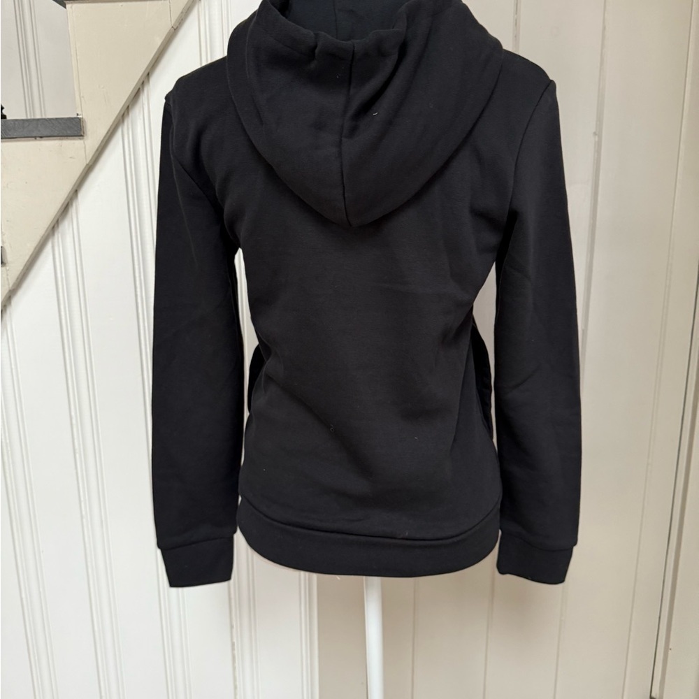 Adidas Women’s Black Hoodie Jacket - Picture 3 of 4